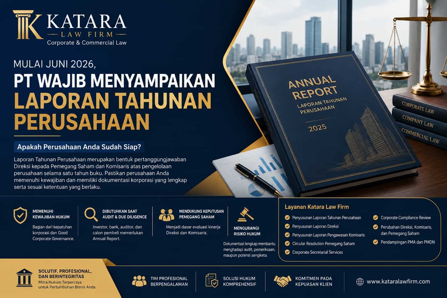 Pentingnya Annual Report dalam Menjaga Kepatuhan dan Transparansi Perusahaan